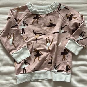 Like New Winter Water Factory Ballerina Sweatshirt 2T